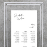 Black Peak // Seating Plan